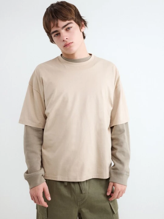 Foto van product BALMOHK Shirt taupe