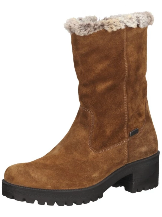 Foto van product Bama Enkellaarsjes lichtbeige / bruin
