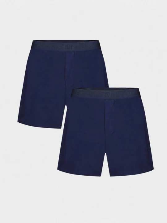 Foto van product Bamboo basics Boxershorts 'Kay' navy