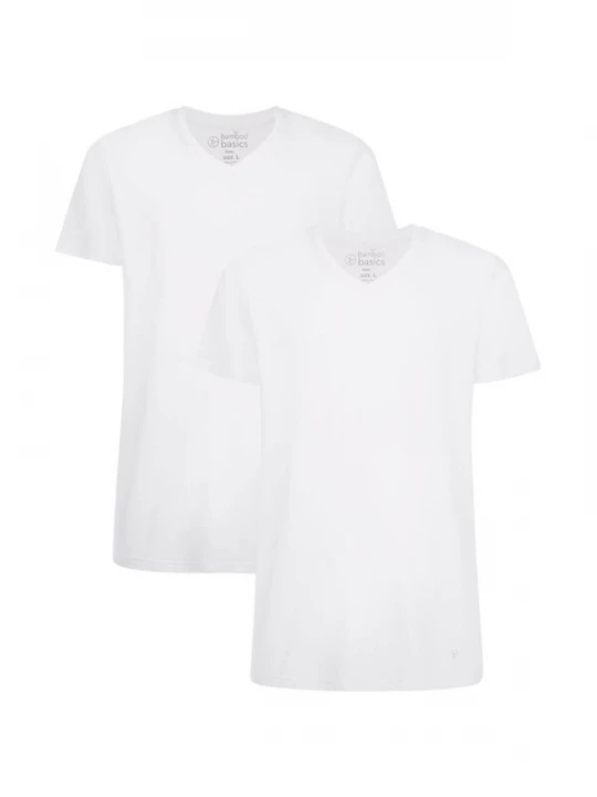 Foto van product Bamboo basics Shirt 'Velo' wit
