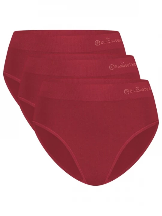 Foto van product Bamboo basics Slip 'Belle' bordeaux