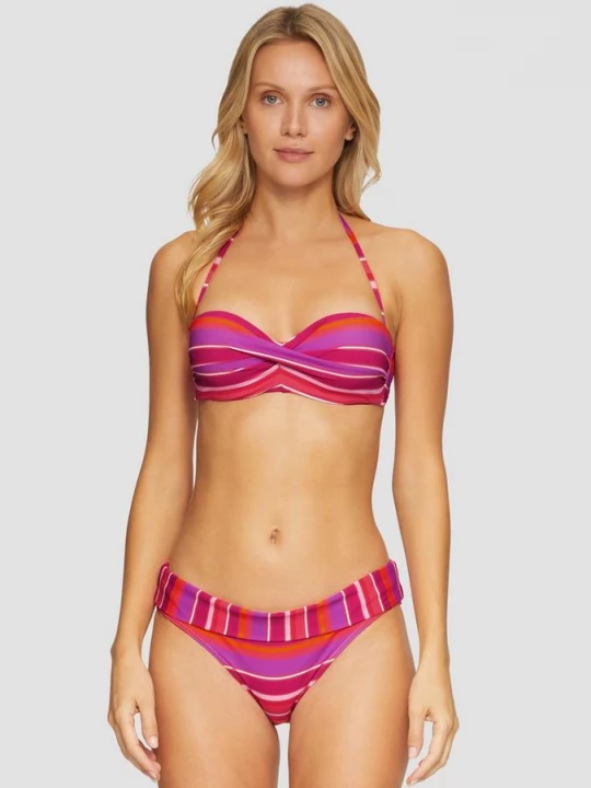 Foto van product Bandeau-bikinitop met beugels en strepen s.Oliver