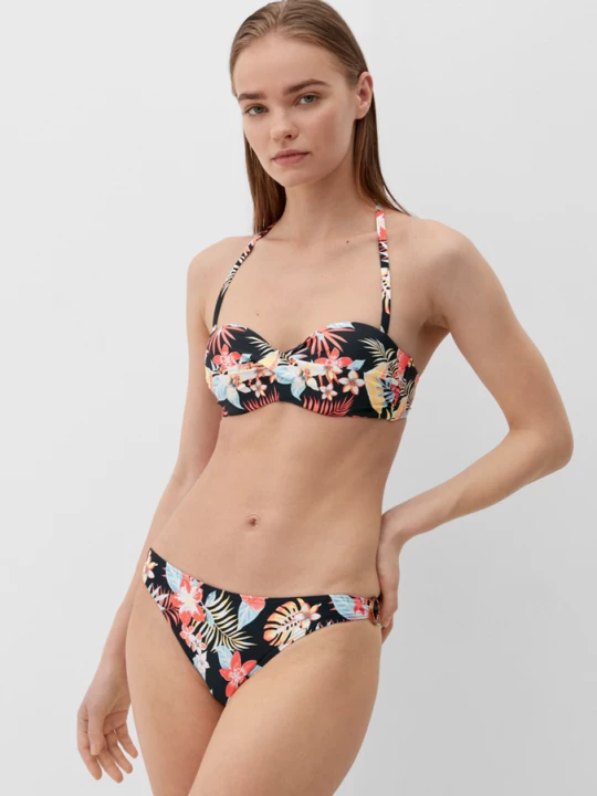 Foto van product Bandeau-bikinitop met beugels s.Oliver zwart