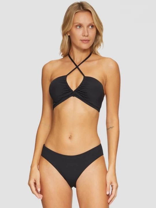 Foto van product Bandeau-bikinitop met geraffineerde details s.Oliver zwart