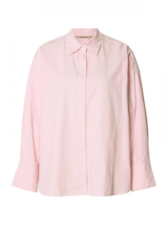 Foto van product Barbour Blouse 'Rosie' rosa / wit