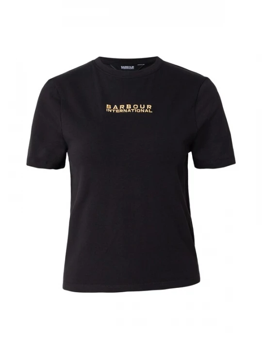 Foto van product Barbour International Shirt 'Devin' goudgeel / zwart