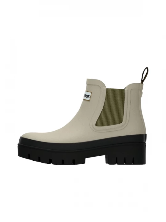Foto van product Barbour Regenlaarzen 'Halton Welly' sand / kaki