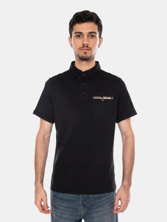 Foto van product Barbour Shirt 'POLO BLACK' zwart