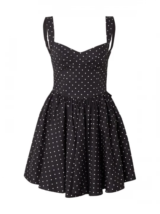 Foto van product Bardot Jurk 'COLETTA' zwart / wit