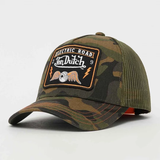 Foto van product Baseball Cap With Mesh Back Electric Road Von Dutch