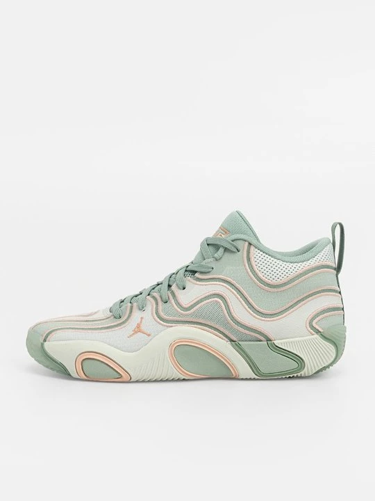 Foto van product Basketbalschoenen Jordan lichtgroen