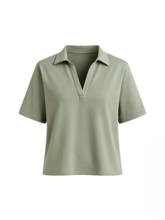 Foto van product BASSIGUE Top pastelgroen