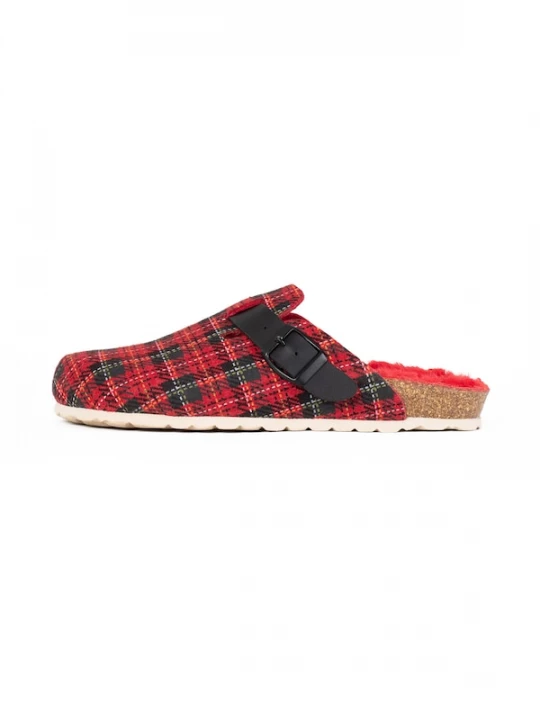 Foto van product Bayton Clogs 'Moke' groen / rood / zwart / wit