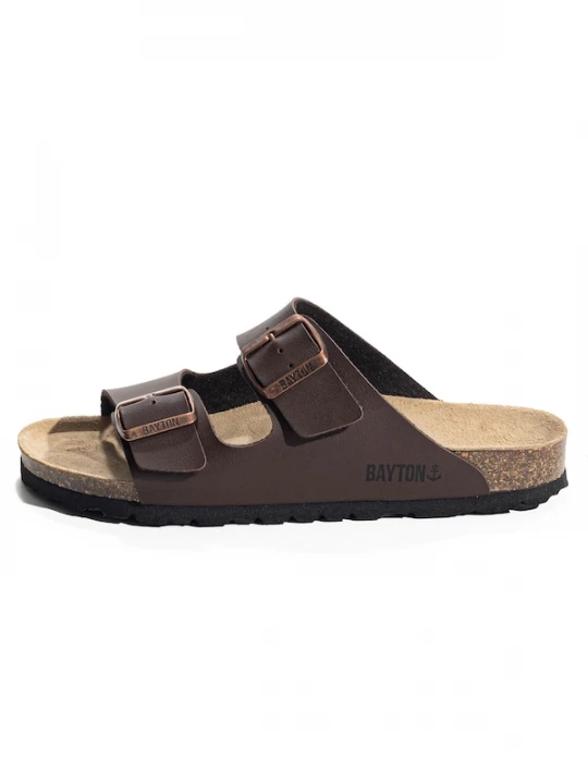 Foto van product Bayton Huisschoenen 'BALTIC' chocoladebruin / zwart