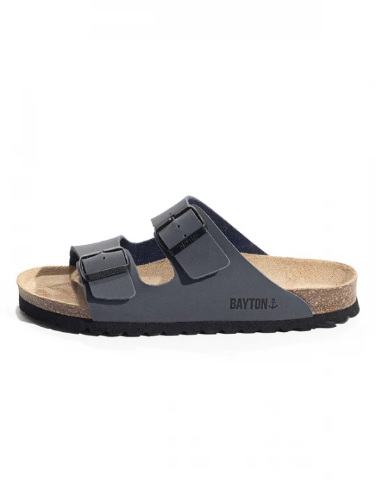 Foto van product Bayton Huisschoenen 'BALTIC' grafiet / zwart