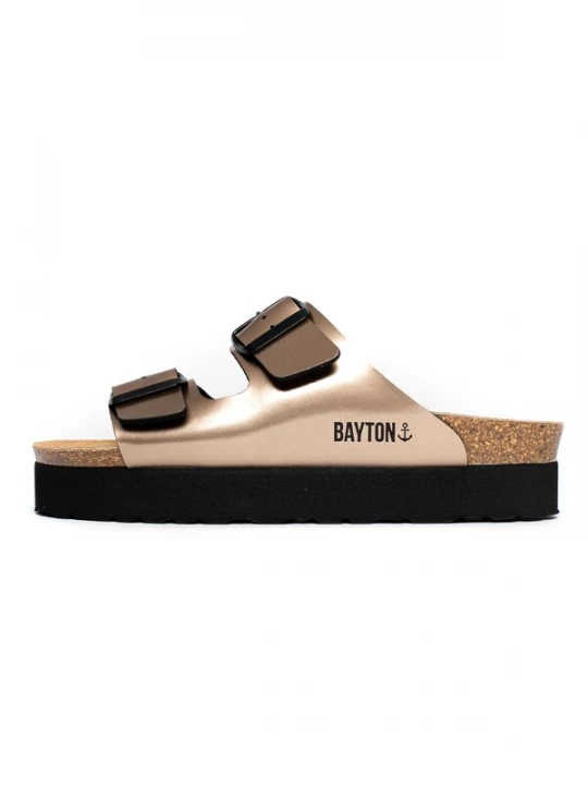 Foto van product Bayton Huisschoenen 'Japet' brons / zwart