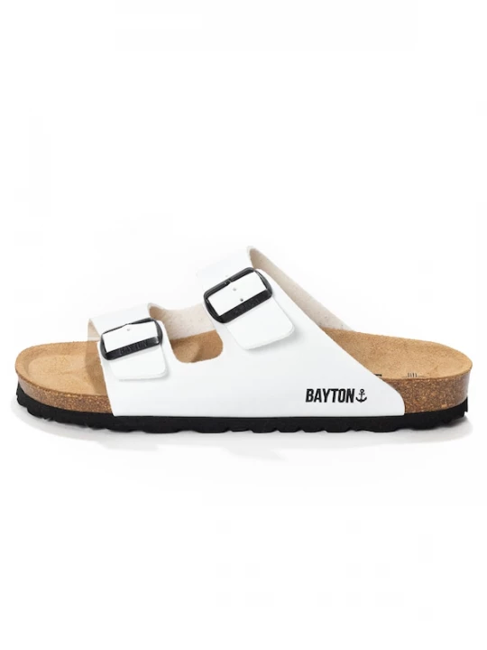 Foto van product Bayton Muiltjes 'Athena' zwart / wit