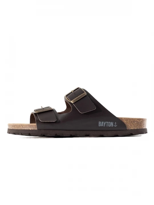 Foto van product Bayton Muiltjes 'Atlas' chocoladebruin