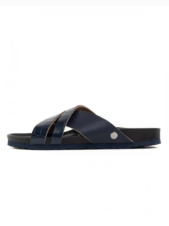 Foto van product Bayton Muiltjes 'Conrad' navy / donkerblauw