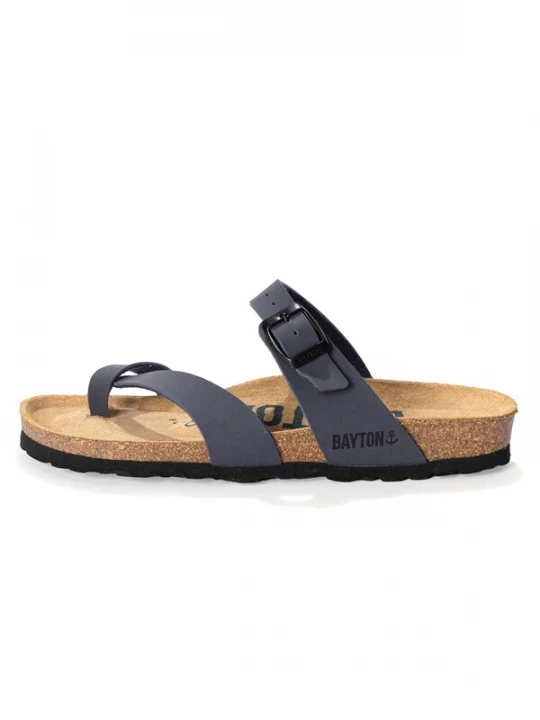 Foto van product Bayton Muiltjes 'Diane' antraciet / zwart