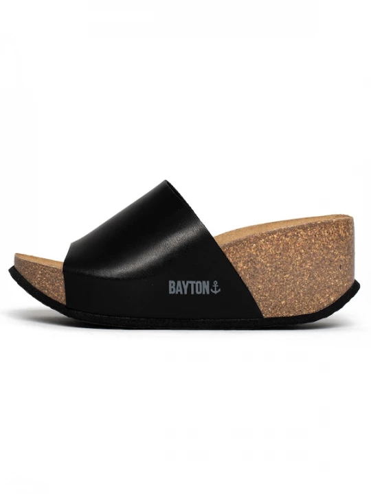 Foto van product Bayton Muiltjes 'Fuerte' zwart