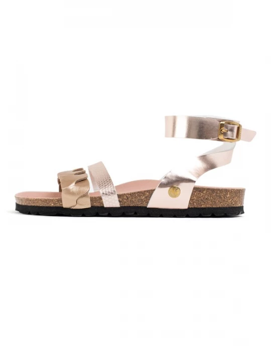 Foto van product Bayton Sandaal 'Capucine' goud / rose-goud