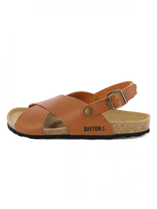 Foto van product Bayton Sandaal karamel / zwart
