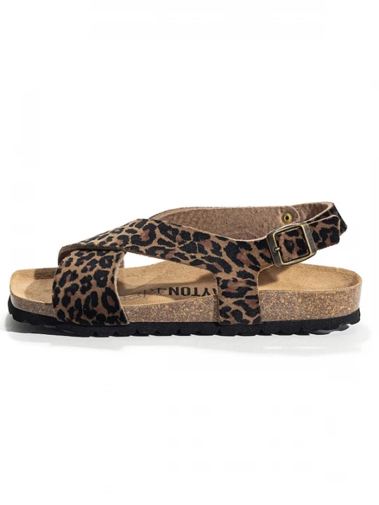Foto van product Bayton Sandaal 'RIOJA' beige / bruin / zwart