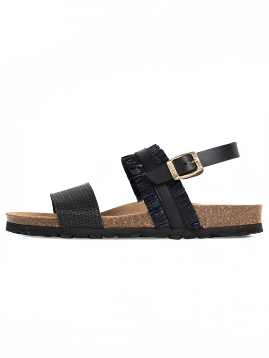 Foto van product Bayton Sandaal 'Romane' goud / zwart