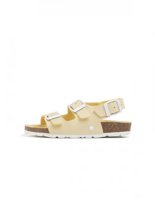 Foto van product Bayton Sandalen 'Achille' geel / wit