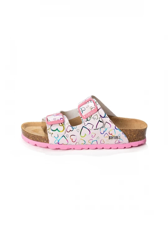 Foto van product Bayton Sandalen 'Atlas' azuur / groen / lichtroze / offwhite