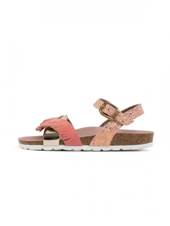 Foto van product Bayton Sandalen 'Franny' beige / goud / pink