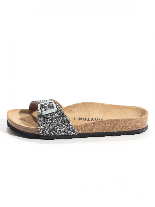 Foto van product Bayton Sandalen 'JAZZ' zwart / zilver