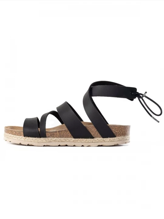 Foto van product Bayton Sandalen met riem 'Braltar' zwart