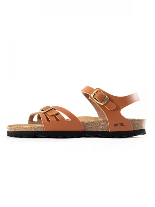 Foto van product Bayton Sandalen met riem 'Eos' camel