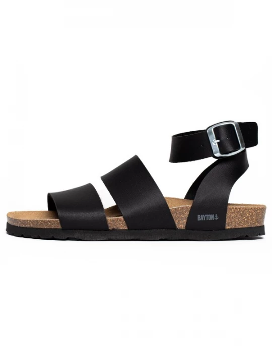 Foto van product Bayton Sandalen met riem 'Soria' zwart