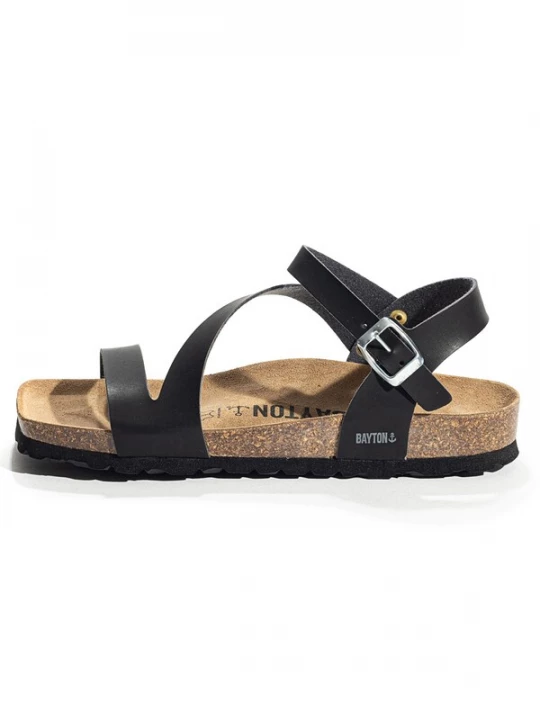 Foto van product Bayton Sandalen met riem 'Vigo' zwart