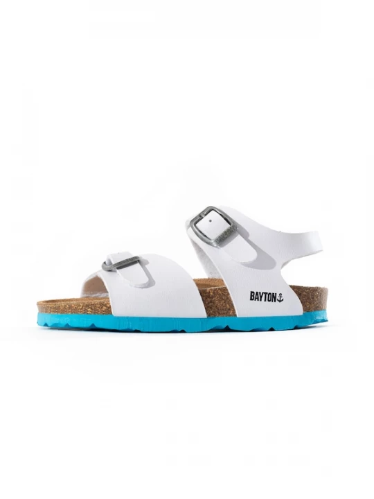 Foto van product Bayton Sandalen 'PEGASE' beige / blauw / wit