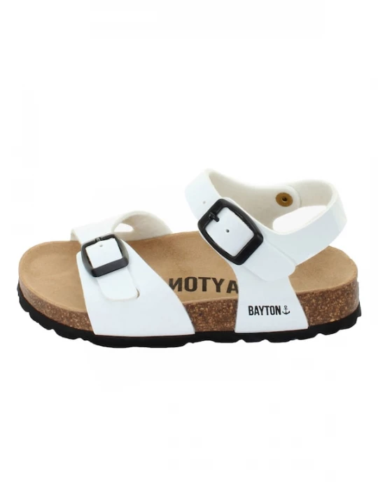 Foto van product Bayton Sandalen 'Pegase' zwart / wit