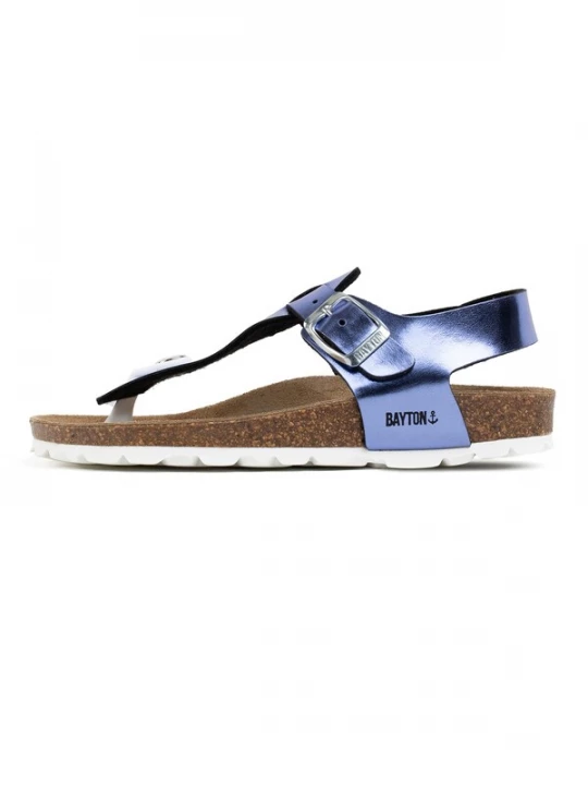 Foto van product Bayton Sandalen 'Rhea' blauw / bruin / wit