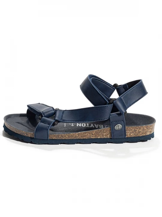 Foto van product Bayton Sandalen 'RIGONI' donkerblauw / bruin