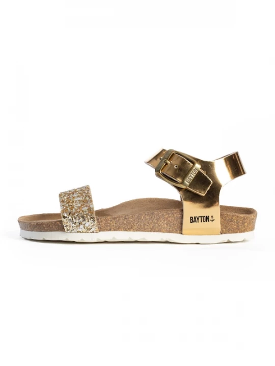 Foto van product Bayton Sandalen 'Tyche' goud