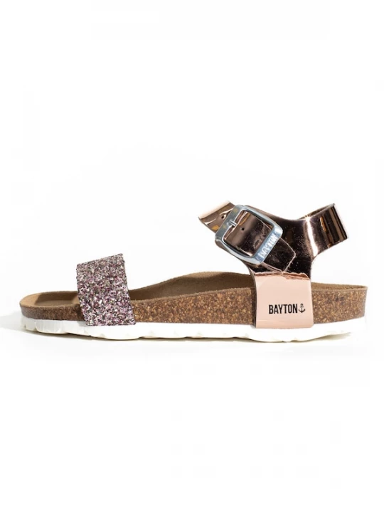 Foto van product Bayton Sandalen 'Tyche' rose-goud