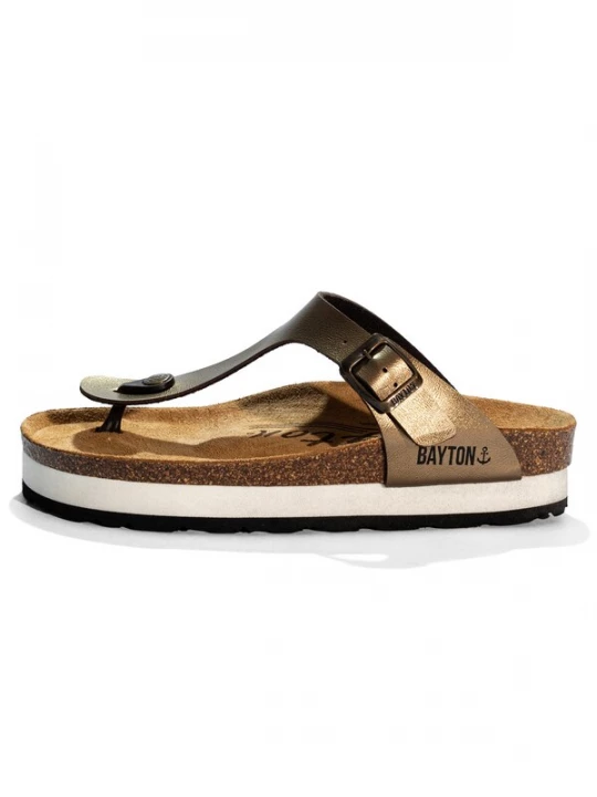 Foto van product Bayton Teenslipper 'ASTURIAS' brons