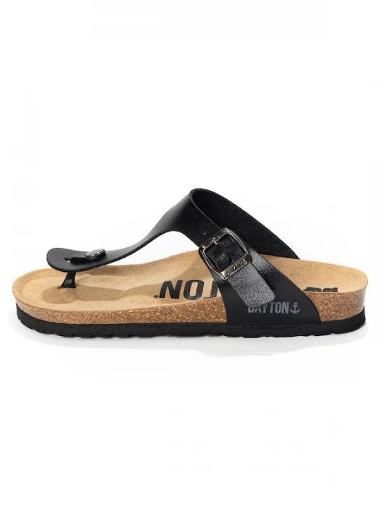 Foto van product Bayton Teenslipper 'CAIRNS' grijs / zwart