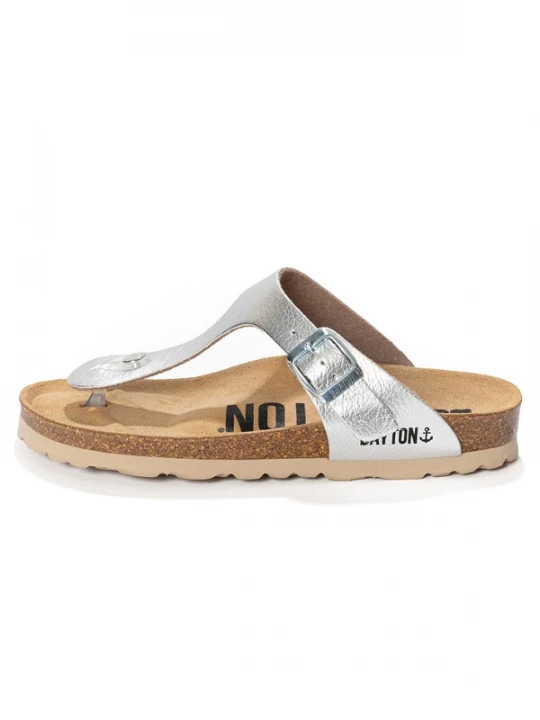 Foto van product Bayton Teenslipper 'Cordoba' zwart / zilver