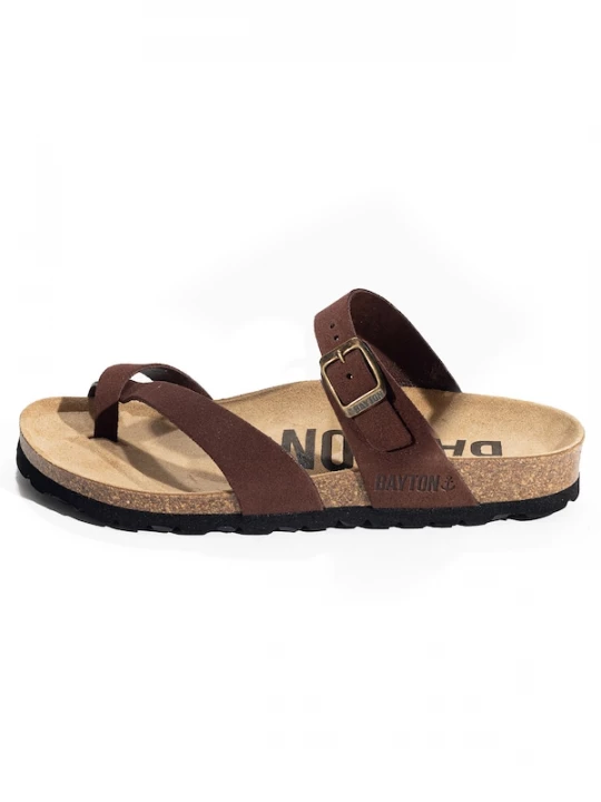 Foto van product Bayton Teenslipper 'Diane' bruin