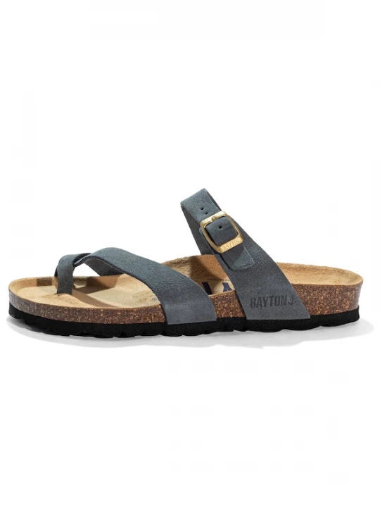 Foto van product Bayton Teenslipper 'Diane' donkergrijs
