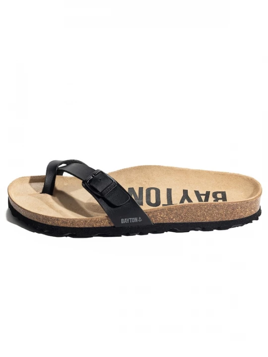 Foto van product Bayton Teenslipper 'JUNON' zwart
