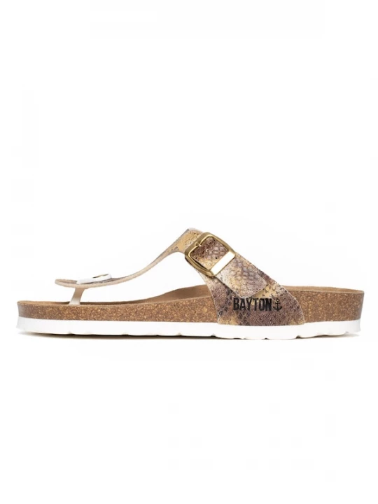 Foto van product Bayton Teenslipper 'Mercure' beige / chamois